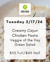 Tues Feb 17: Cajun Pasta
