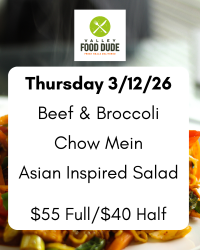 Thursday March 12: Beef & Broccoli