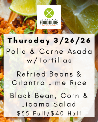 Thursday March 26:  Carne & Pollo