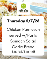 Thursday May 7: Chicken Parm