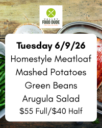 Tuesday June 9: Meatloaf