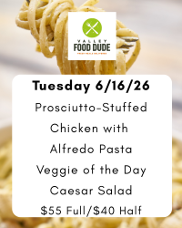 Tuesday June 16: Prosciutto Chicken