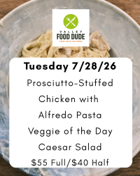 Tuesday July 28 - Prosciutto Chicken