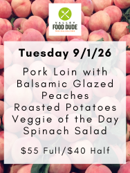 Tuesday Sept 1: Pork Loin