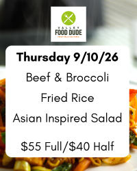 Thurs Sept 10: Beef & Broccoli