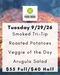 Tuesday Sept 29: Tri-Tip